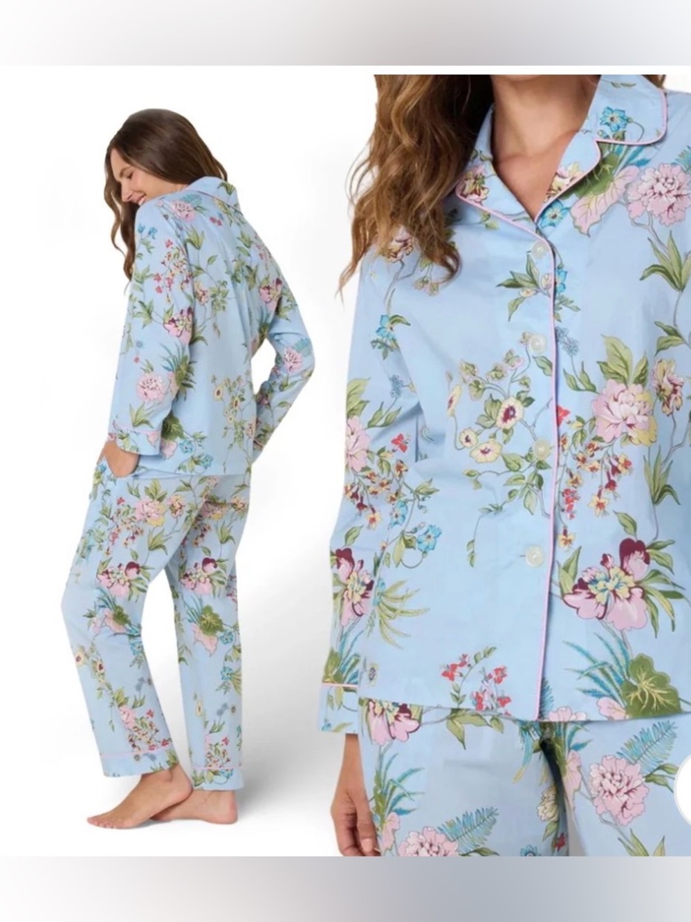 The Cat’s Pajams Feather & Petal Pajamas Size S